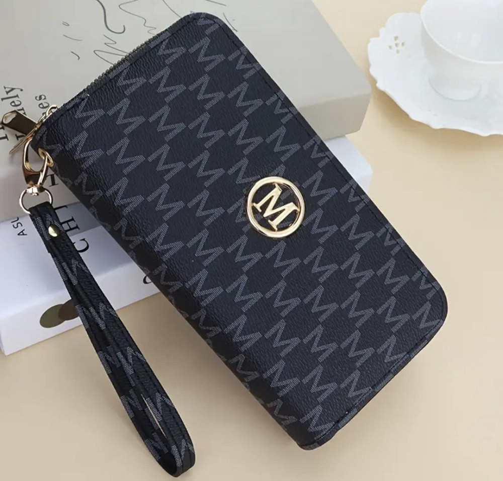 Гаманець жіночий великого розміру Чорний Сміла - фото 8