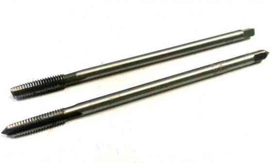 Мітчик гайковий довгий М5×0.8 для точного нарізування різьблення, професійний інструмент по металу Харків