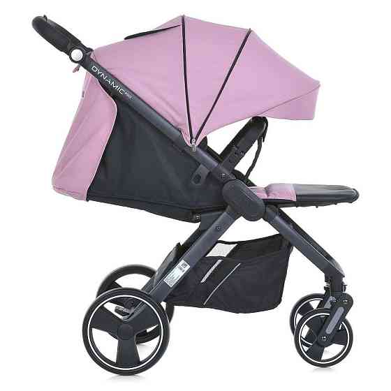 Коляска дитяча EL CAMINO DYNAMIC PRO Mauve Pink прогулянкова з чохлом та дощовиком Рожева (ME 1053-3) Чернігів