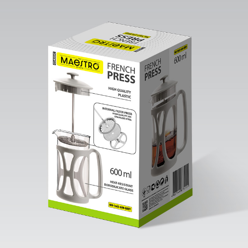 MR-1663-1000-GREY Заварник Maestro  кава/чай(1,0л) Житомир