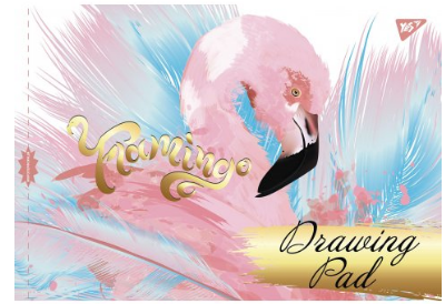 Альбом для малювання "YES" 130593 А4 12арк/100 скоба, з перфорацією (Minecraft Boom), шт Київ - фото 1