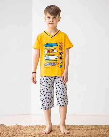 Комплект для мальчика с капри подросток Tom John 89874 Киев