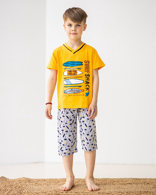 Комплект для хлопчика з капрі підліток Tom John 89874 Київ - фото 1