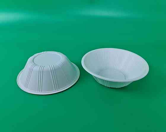 Миска биоразлагаемая (салатница) 1000 мл (кукурузный крахмал) (100 шт) Харьков