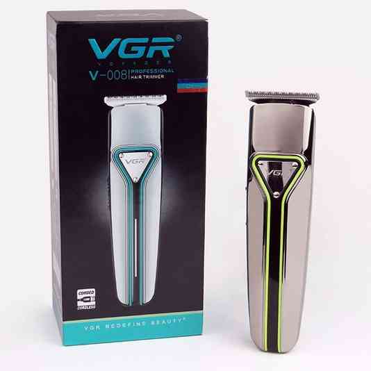 Машинка мужская для бритья VGR V-008 Pro, Беспроводная электробритва, Стильная машинка для стрижки UI-49 Одесса