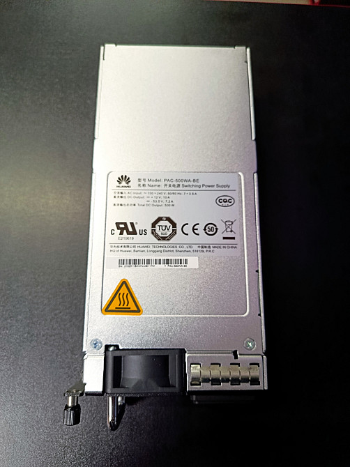 Серверний блок живлення Huawei PAC-500WA-BE (500W) Hot-Swap Луцьк - фото 4