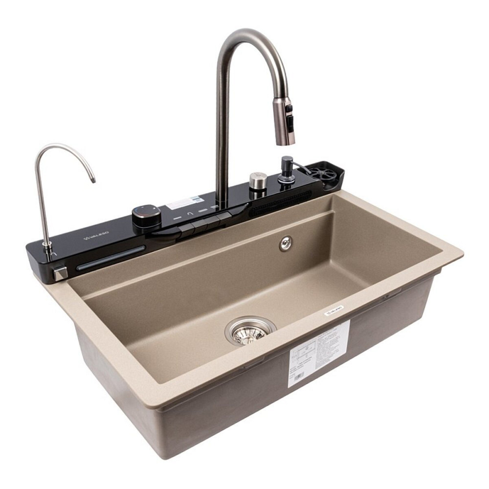 7546 EVANORA матова Мийка гранітна VALESO (титан) Коломыя - изображение 4