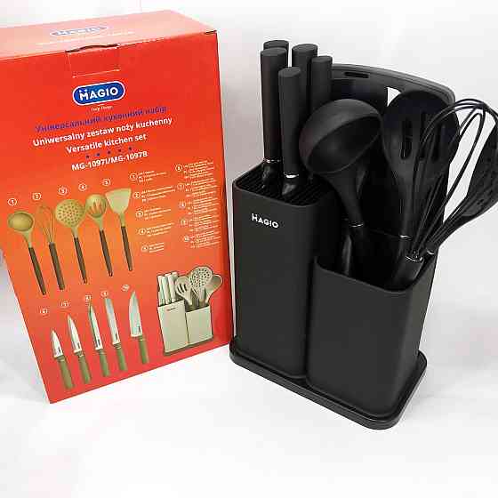 Настільні набори кухонного приладдя Magio MG-1097B, Набір для готування з нейлону YW-36 Івано-Франківськ