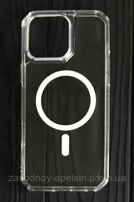 Iphone 16 Pro Max Прозрачный чехол Магнит Tech21 (TPU+PC) Одесса - изображение 3