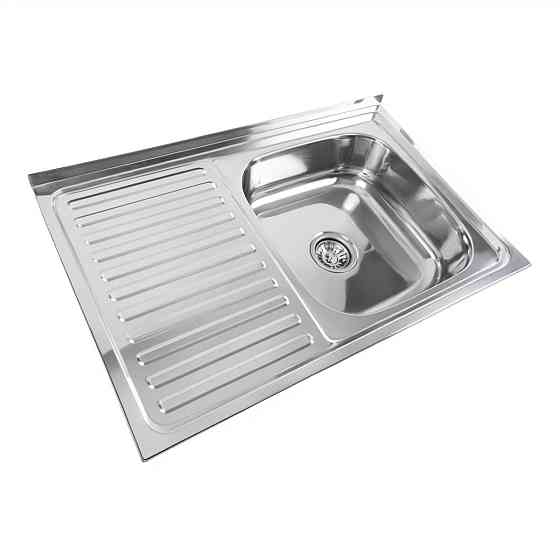 VALESO Кухонна мийка з нержавіючої сталі Valeso ПОЛІРОВКА 8050 R (0,7/160 мм) Киев