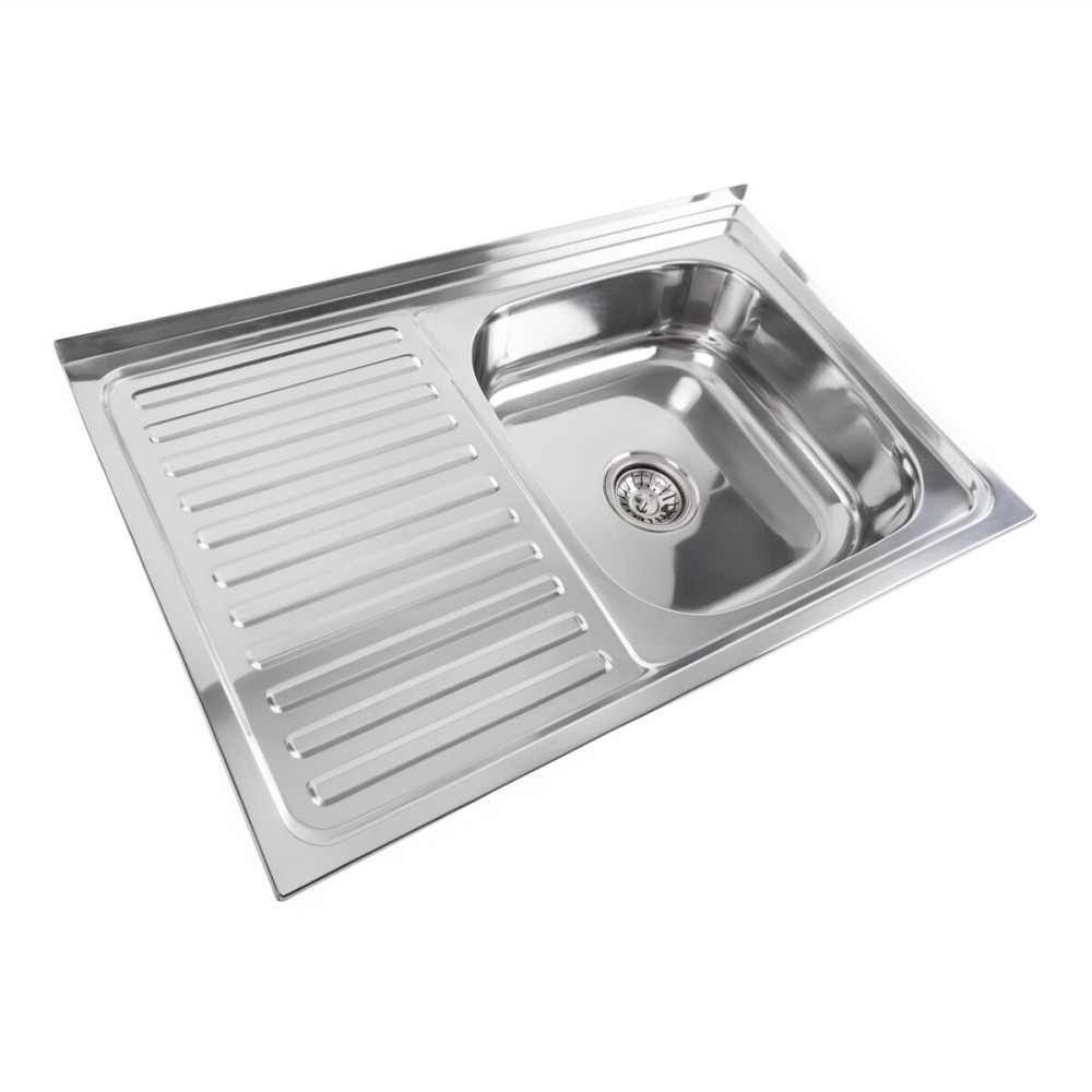 VALESO Кухонна мийка з нержавіючої сталі Valeso ПОЛІРОВКА 8050 R (0,7/160 мм) Киев - изображение 1