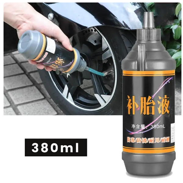 Антипрокольная жидкость Герметик для камер 2 штуки по 380 мл Бровары - изображение 6