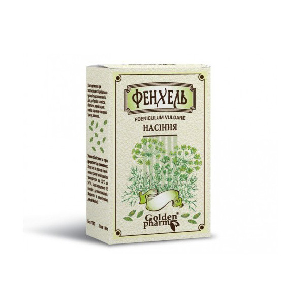 Фенхель насіння Голден-Фарм 100 г Луцьк - фото 1