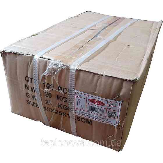 Комплект кронштейнів радіатора CRISTAL NS-1016 штирковий прогумований із дюбелем Ø9х245мм (2 шт.) Чернівці