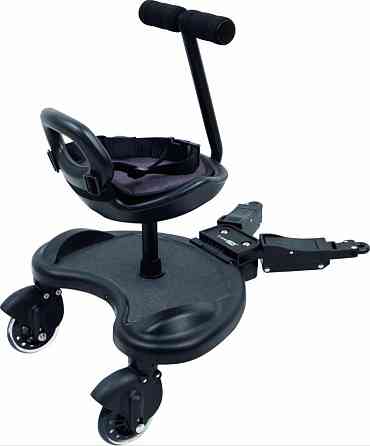 Подножка с сиденьем для коляски FreeON, black Киев