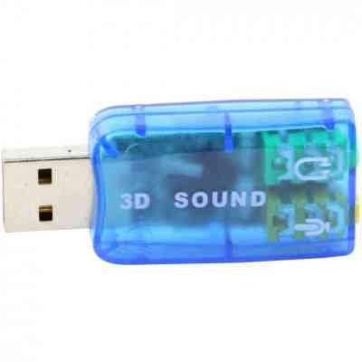 Звукова плата Dynamode USB 6(5.1) blue (USB-SOUNDCARD2.0 blue) Вінниця