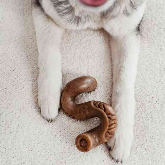 Жувальна іграшка для собак Бенебон Benebone Tripe Bone Beef зі смаком яловичого рубця для собак до 40 кг (розмір L) Вінниця