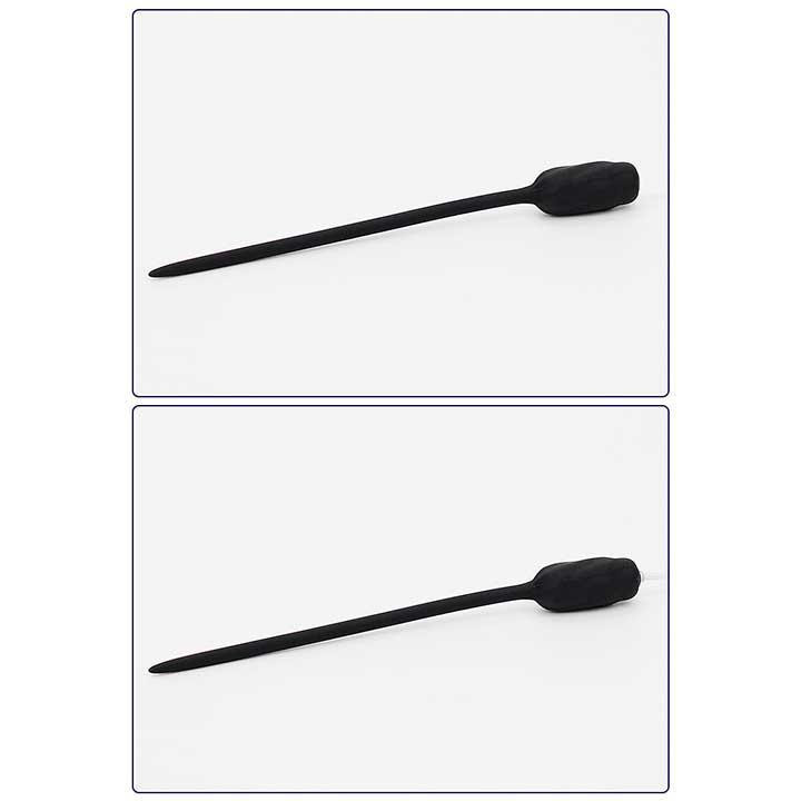 Уретральний катетер "Galaku" - 20 режимів вібрації - USB - Чорний Вінниця - фото 5