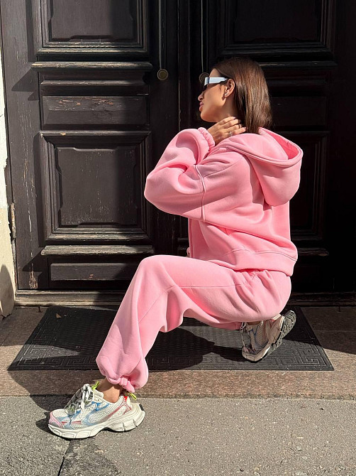 Жіночий теплий костюм на флісі Рожевий 42/46 Харків - фото 7