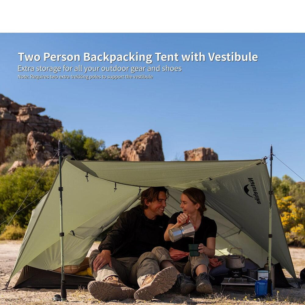Намет двомісний Naturehike CNK2550WS037 Mongar Pro 2 (Оливковий) Вінниця - фото 5