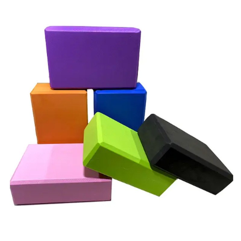 Блок для йоги, йога блок, кубик для фітнесу та розтяжки Profi салатовий Бровари - фото 5