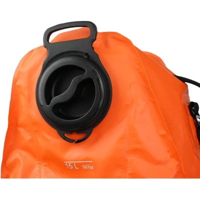 Душ портативный Flextail Tiny Shower Bag із ємністю та насосом 20 л помаранчевий (TSB-650) Вінниця - фото 9