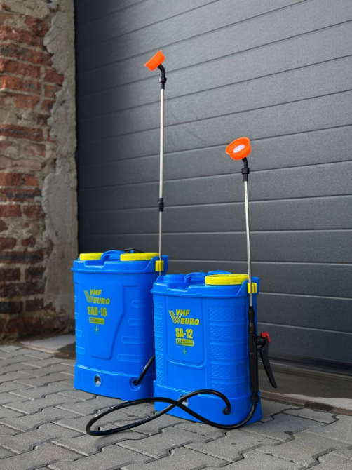 Ранцевый аккумуляторный опрыскиватель VMF EURO SAB-16 (16 литров) 12В/8Ач Киев - изображение 7