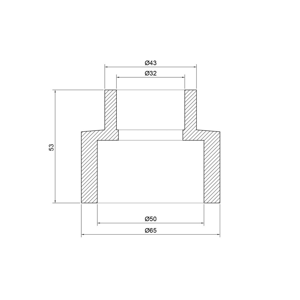 Муфта PPR Thermo Alliance 50х32 Київ - фото 2