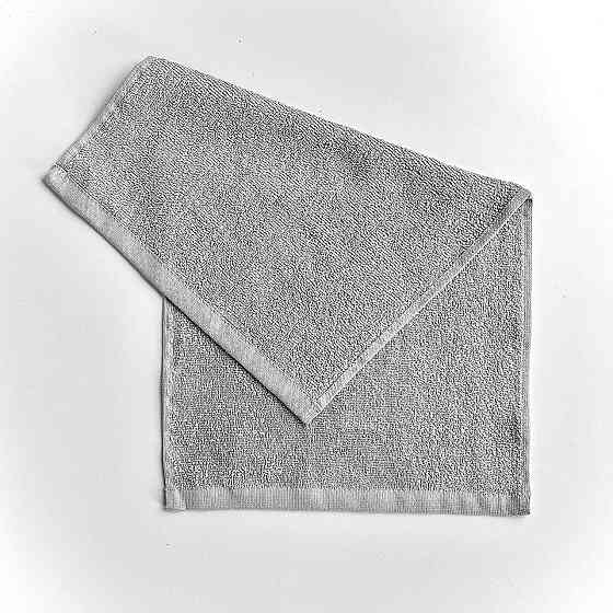 Махровое полотенце 30х50 см 400г/м2 GM Textile (Светло-серый) Сумы