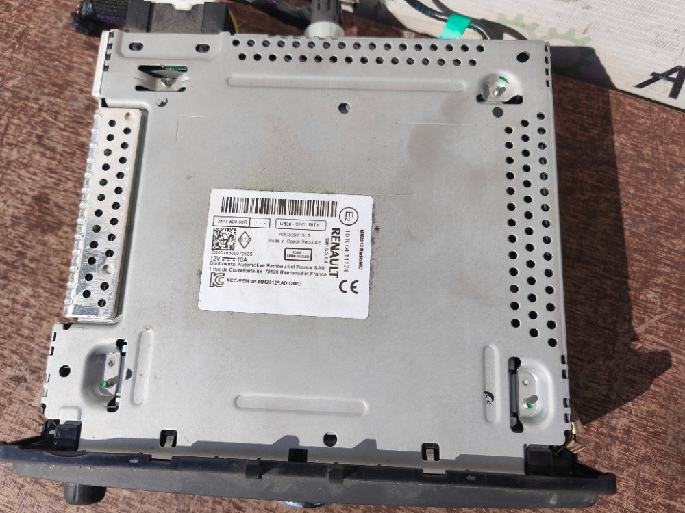 Автомагнітола Renault Kangoo 2008-2021 (281152808R) Ковель - изображение 2