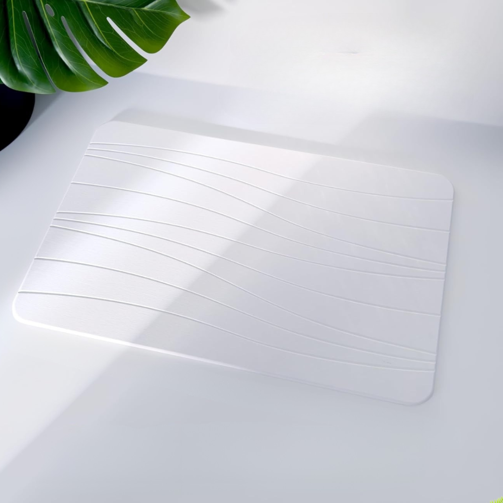 Набор для ванной комнаты и душа коврик для ног,подставка,накладка-коврик на раковину,цвет белый Каменец-Подольский - изображение 7