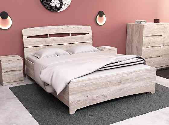 Кровать Дельта двуспальная, Самоа Димчастий, 2132х1650х1070 Львов