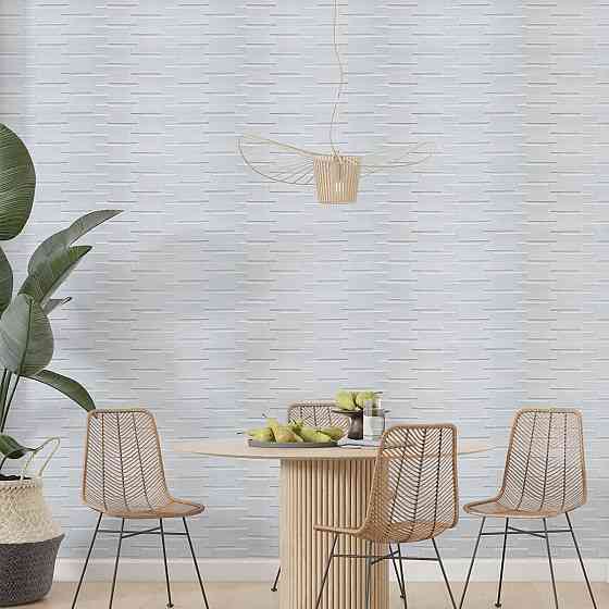 3D панель самоклеющаяся кладка 770х700х5мм Белая (031) SW-00000167 Киев