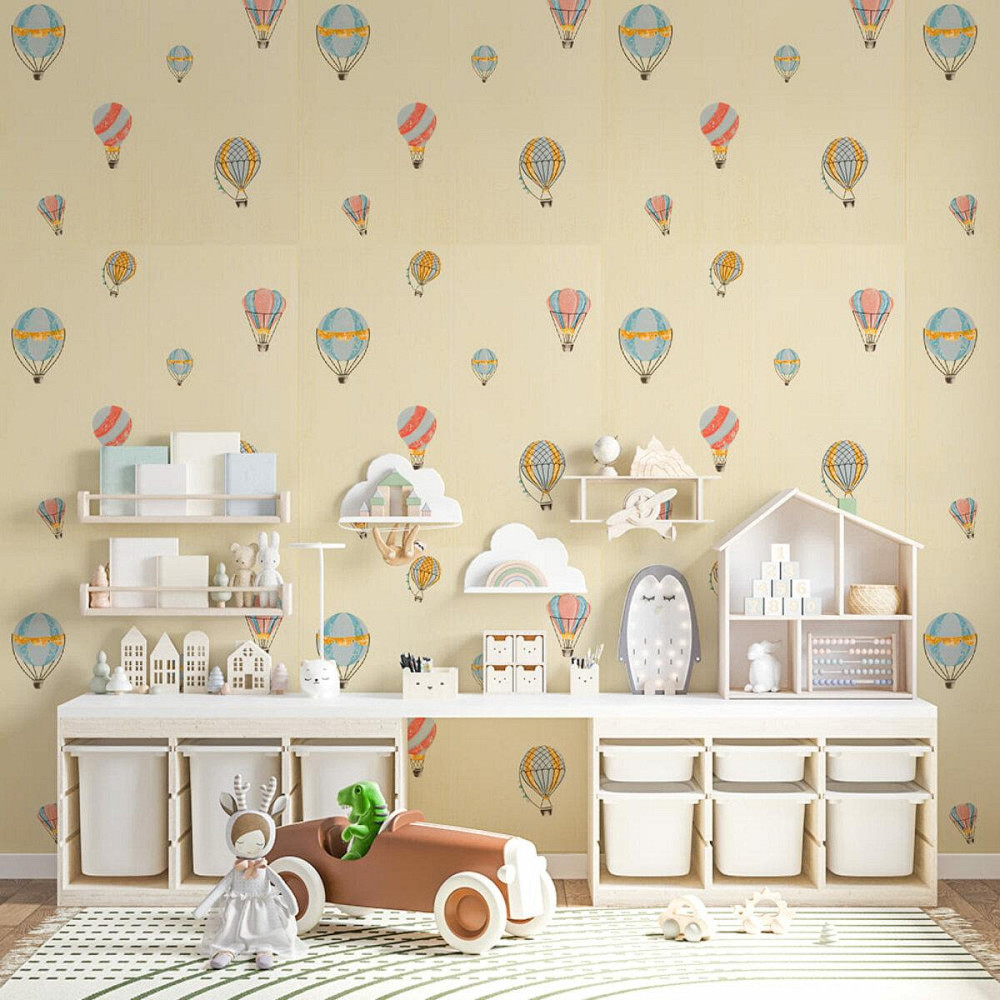 Панель стінова 3D 700х700х4мм Повітряні кулі фактурна текстура SW-00001972 Київ - фото 8