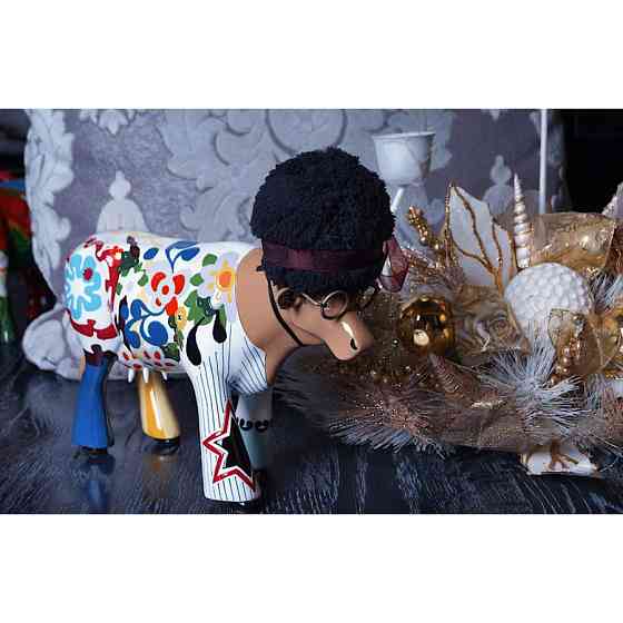 Статуетка корова Cow Parade Woodstock 30 х 9 х 20 см (Size L) Полістоун Вінниця
