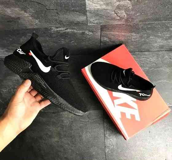 Кросівки N!ke Чорні Жіночі Тканинні Найки (розміри: 40,41) Дніпро