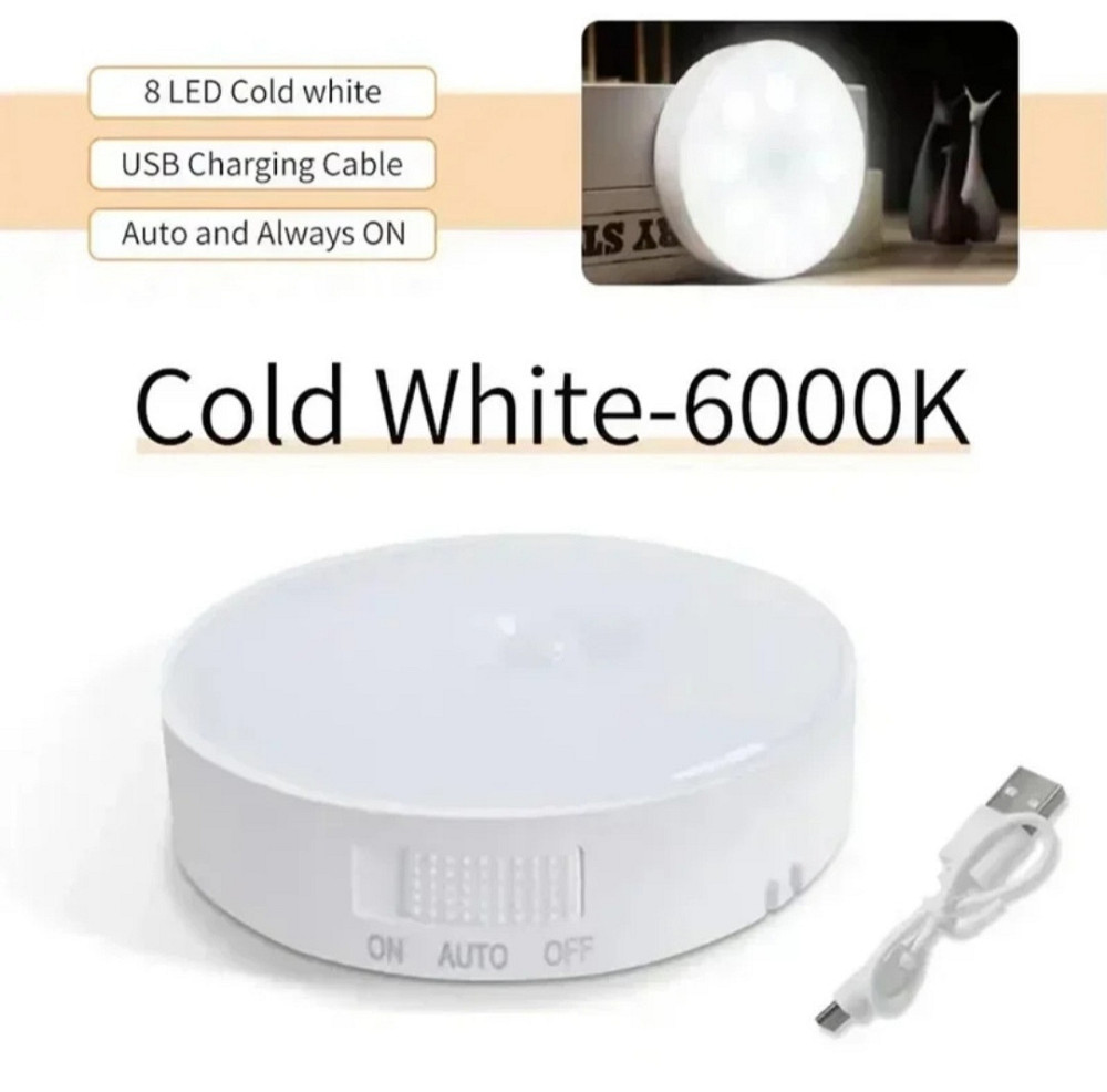 LED світильник з датчиком руху і датчиком день/ніч з кнопкою увімк./вимк. Смела - изображение 3