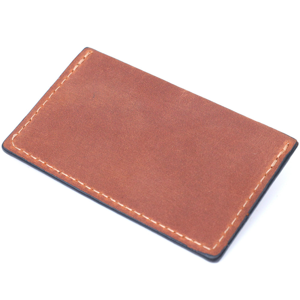 Зручний кард-кейс із натуральної шкіри GRANDE PELLE 11666 Коричневий Київ - фото 2