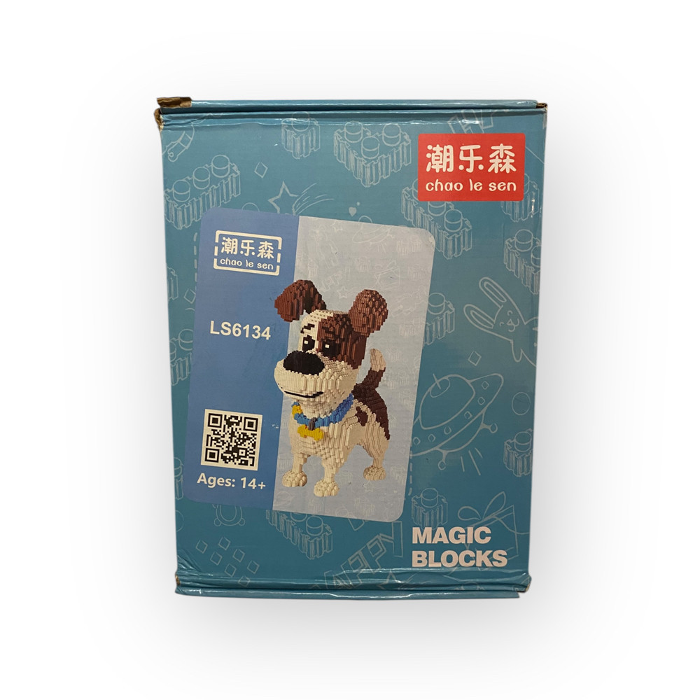 Конструктор Magic Blocks Пес Макс, Патрон, 3D-модель из 5100 деталей, 39 см (LS6134) Запорожье - изображение 2