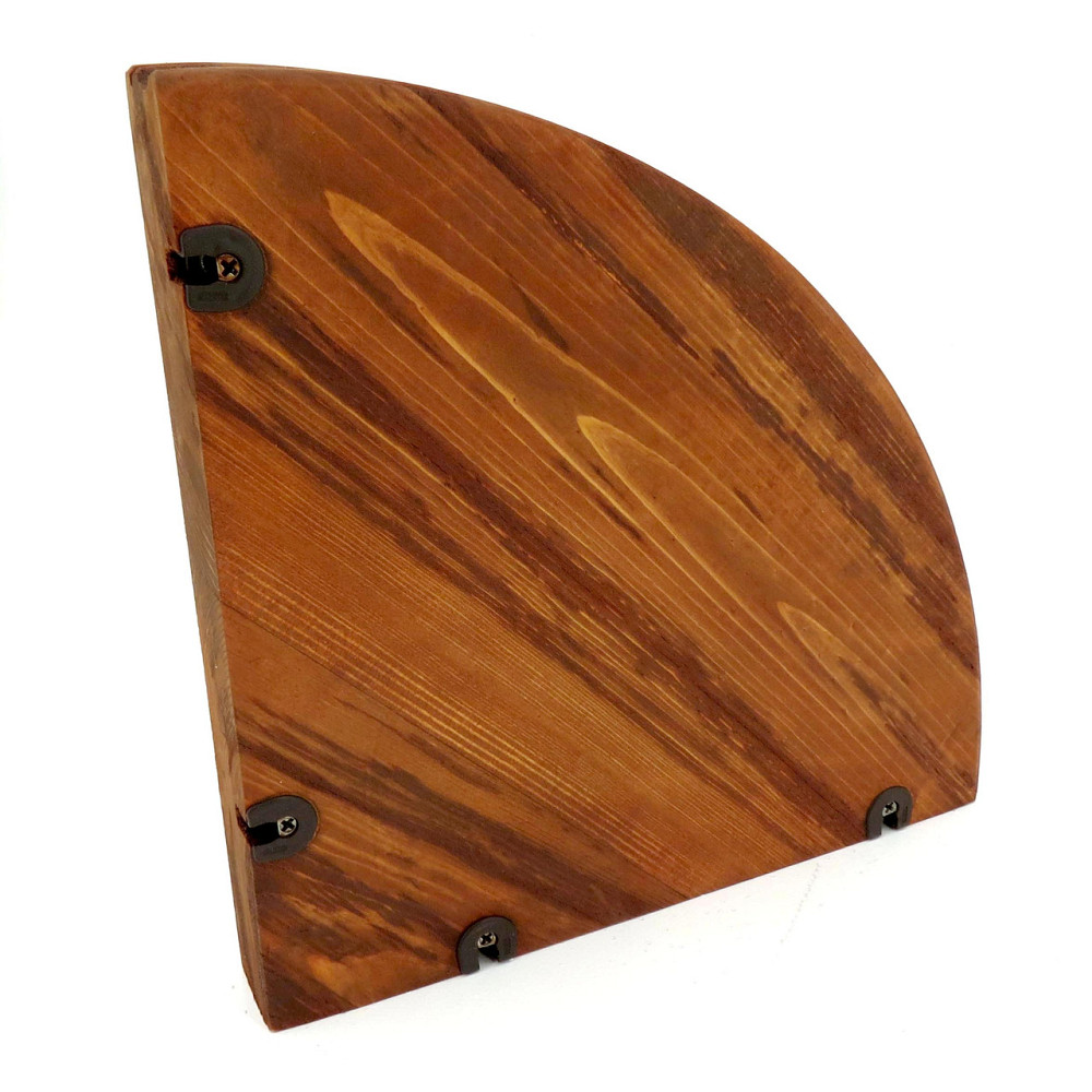 Угловая настенная полка 