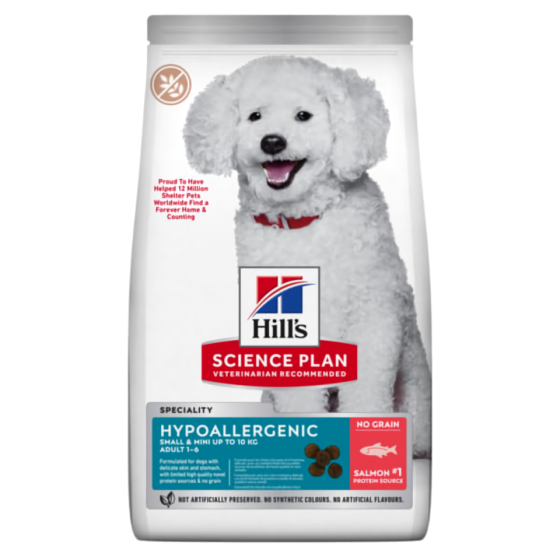 Сухий корм для собак Хіллс Hill's SP Adult Hypoallergenic мініатюрних порід із чутливим травленням 6 кг Вінниця