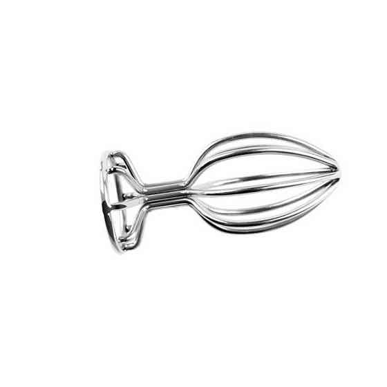 Сталевий анальний корок SexyFire M 3,1 см — Анальні іграшки Вінниця