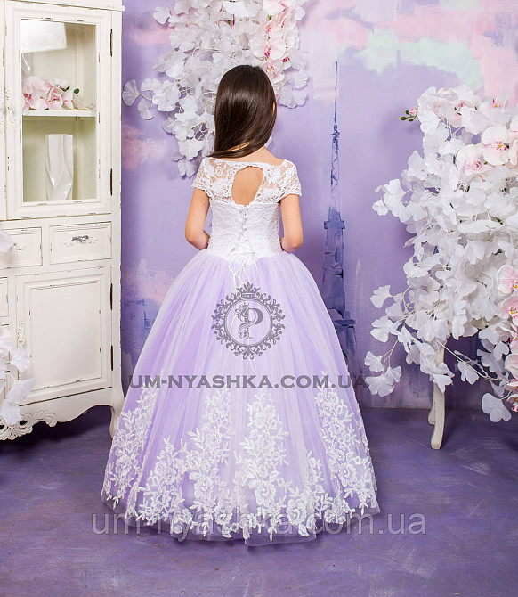 Длинное нарядное платье Дианочка Нежно-розовое на 4-5, 6-7 лет Кривой Рог - изображение 6