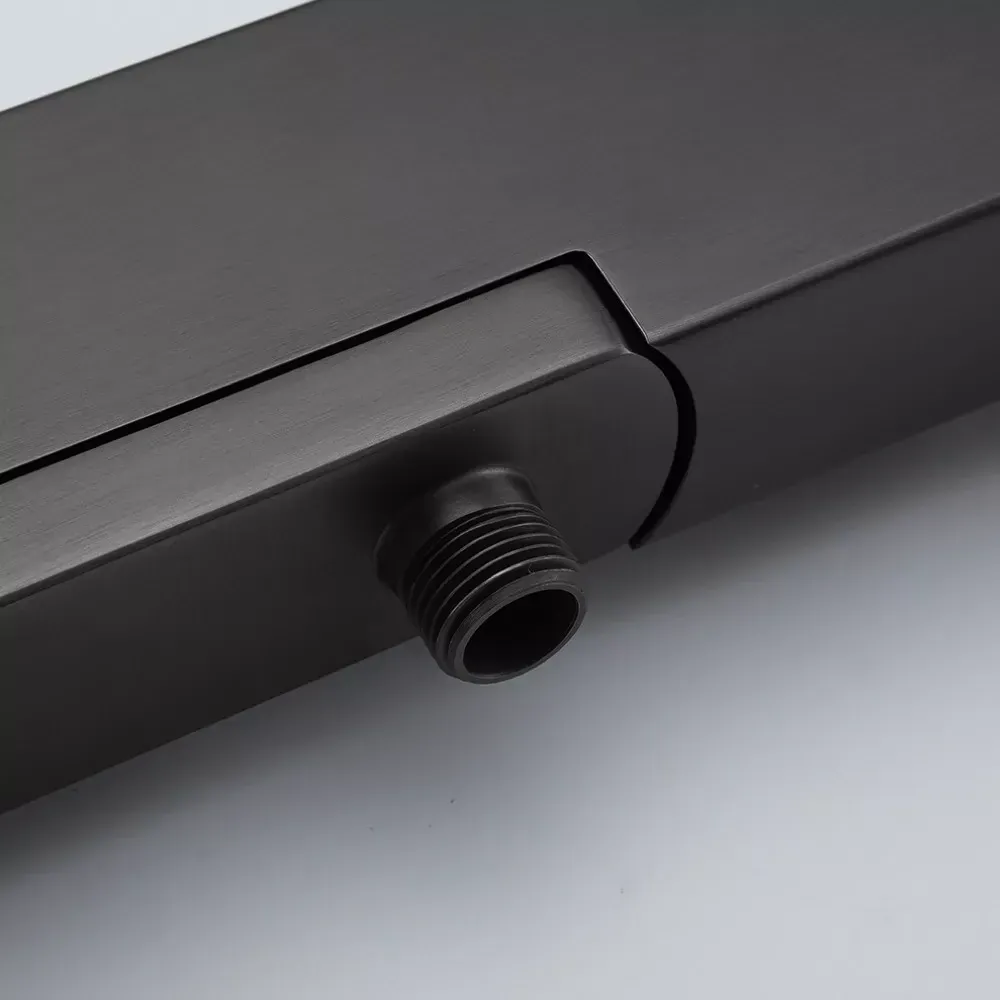 Змішувач для ванни з душовим гарнітуром GAPPO G3217-9 графіт Київ - фото 8