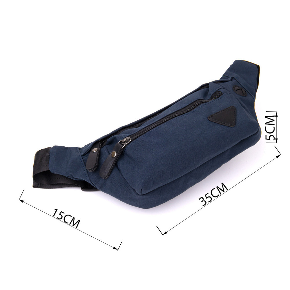 Бананка нейлон Vintage 20637 Темно-синяя Киев - изображение 3