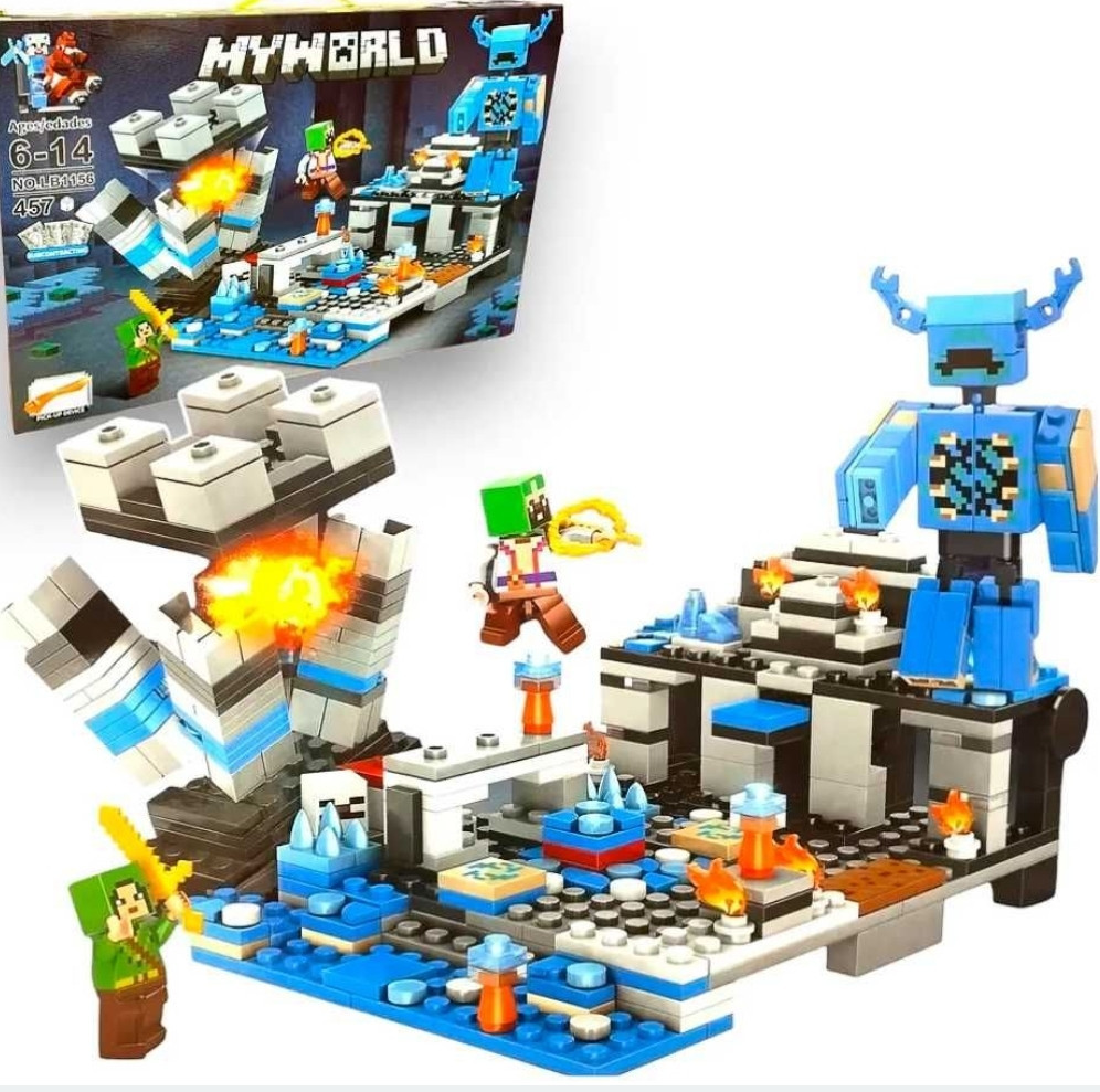 Lego MINECRAFT, Лего Майнкрафт Битва в глубинной тьме (Варден) 457 дет. Харьков - изображение 7