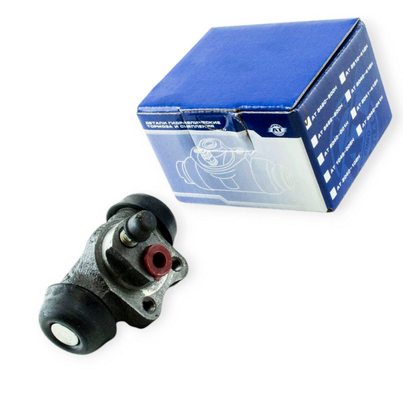 Цилиндр заднего тормоза Ланос 1,5 старый образец (d-17.46 мм) 2 болта AT колесный Мукачево - изображение 1