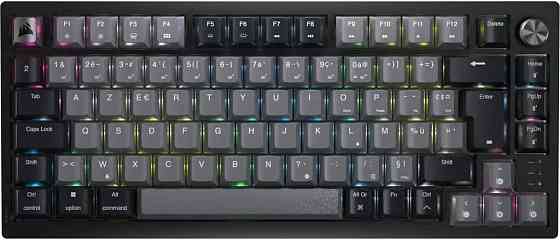 Ігрова механічна клавіатура Corsair K65 Plus Wireless RGB 75% MLX Red Hot-Swap AZERTY безпровідна фірмова геймерська Київ