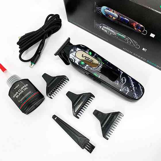 Багатофункціональний тример для стрижки волосся і тіла, Професійна акумуляторна машинка Акумулятор QR-68 Івано-Франківськ