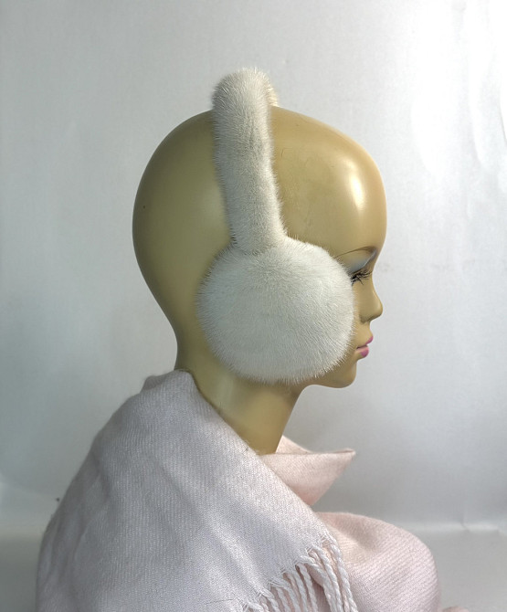 Наушники меховые норковые Жемчуг Харьков - изображение 2